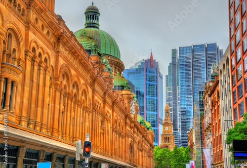 Bilde på lerret Queen Victoria Building in Sydney, Australia. Built in 1898