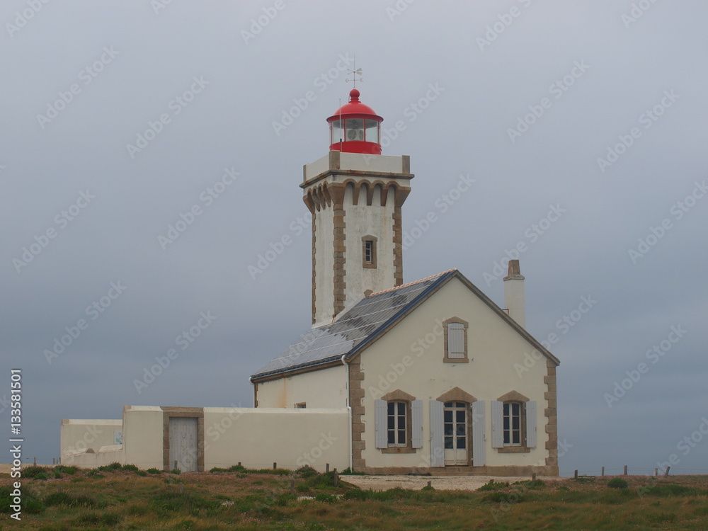 Phare des Poulains sur Belle en Mer Phare des Poulains sur Belle en Mer