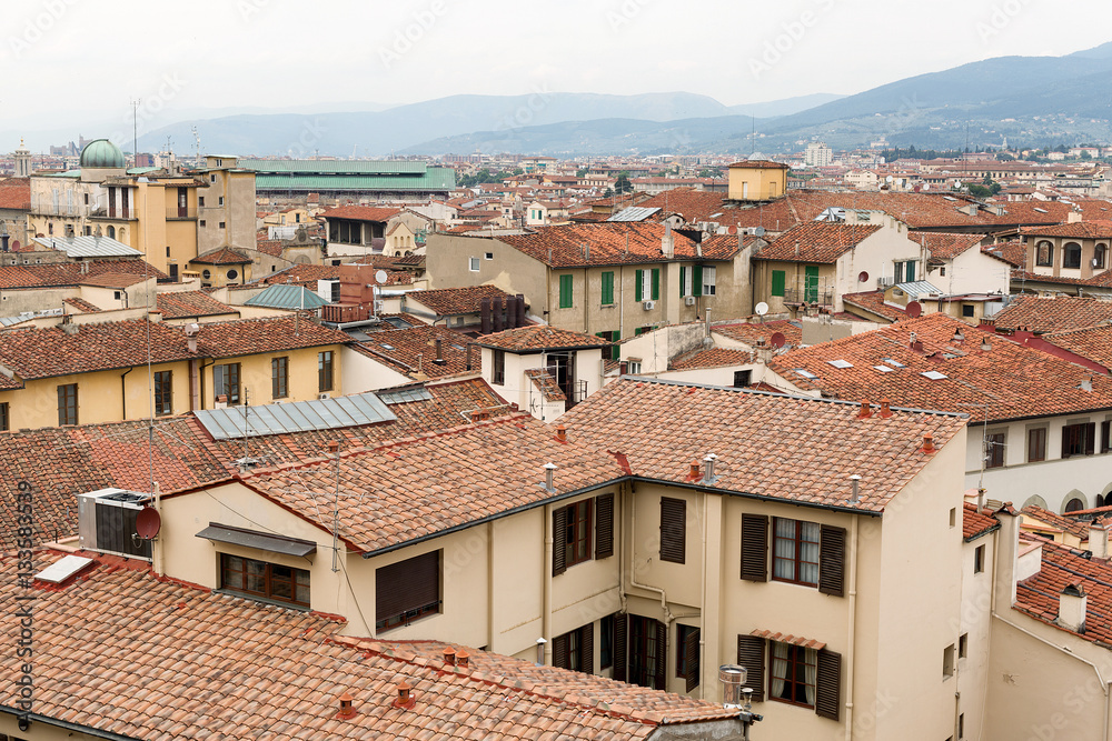 Rooftop views over Florence