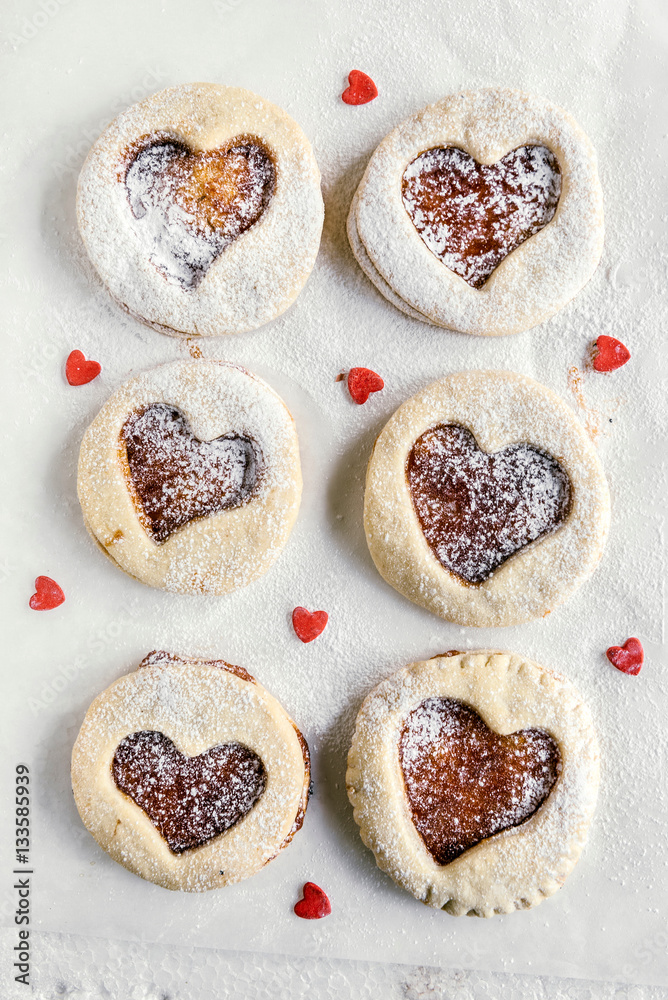 Homemade love cookies Homemade love cookies