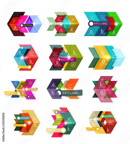 Business infographics templates