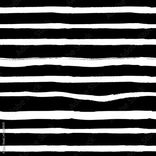 Decorative seamless pattern with handdrawn shapes