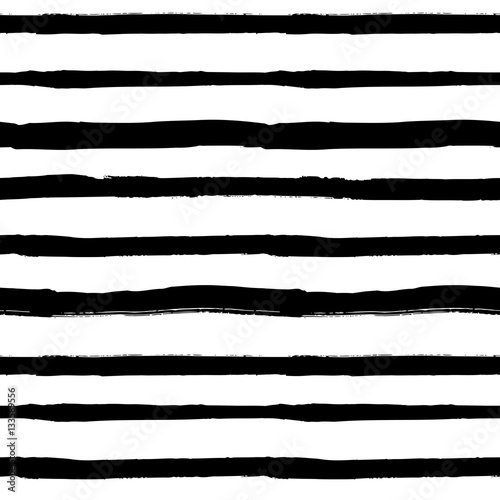 Decorative seamless pattern with handdrawn shapes