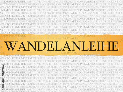 Wandelanleihe photo