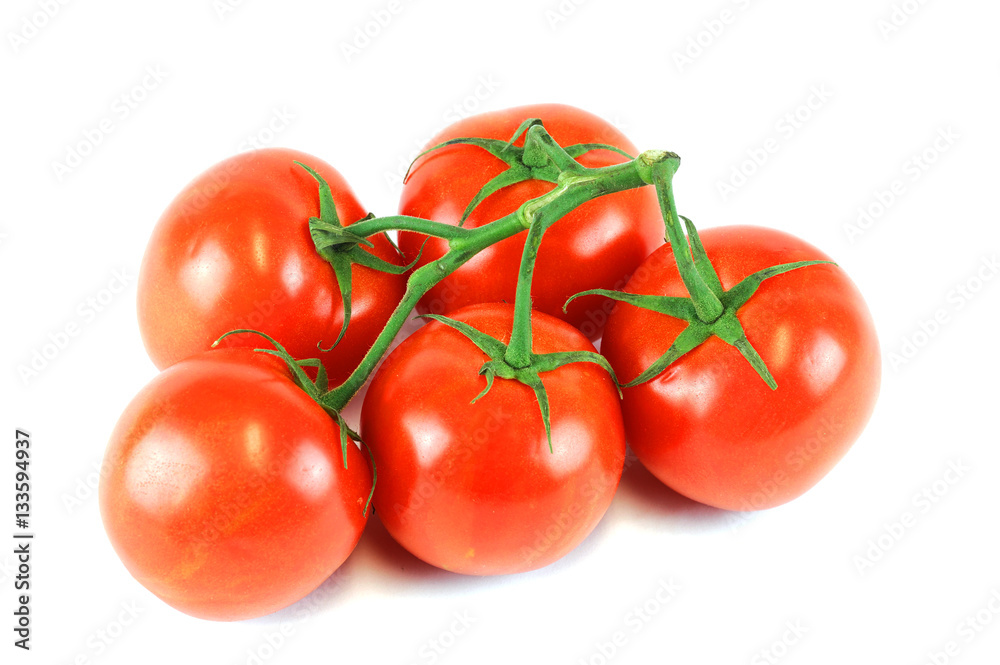 tomato isolated on white background