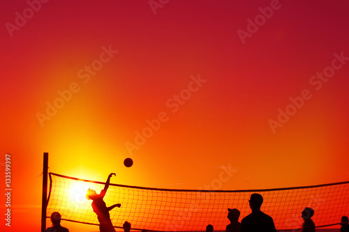 Beach volleyball