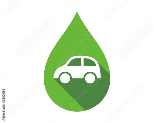 droplets car silhouette icon