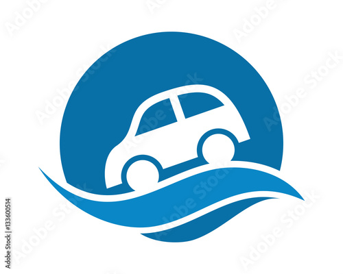 blue car icon