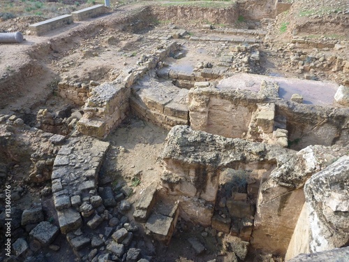 Fototapeta Naklejka Na Ścianę i Meble -  historical archeologicel site kato pafos