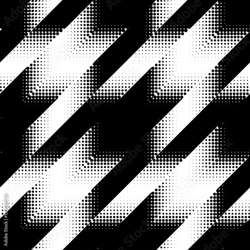 Seamless Hounds-tooth pattern