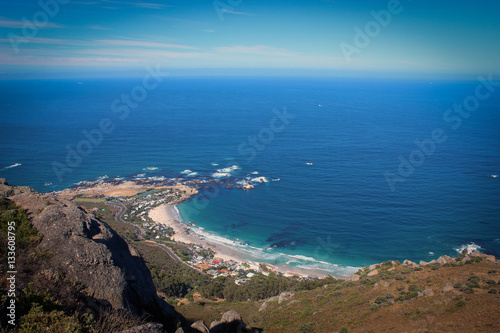 Cape Town views from the Lion's Head mountain, South Africa