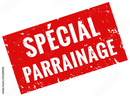 Spécial parrainage timbre rouge