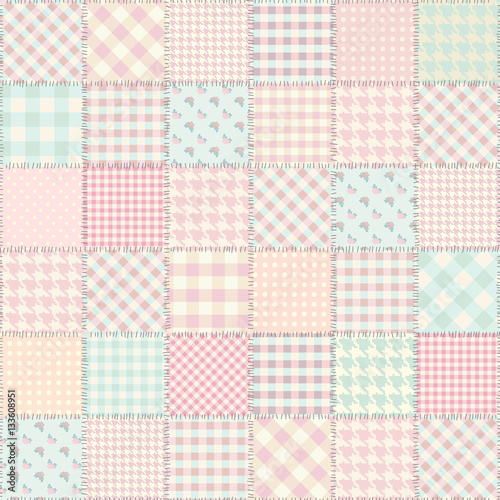 Patchwork in style Shabby chic