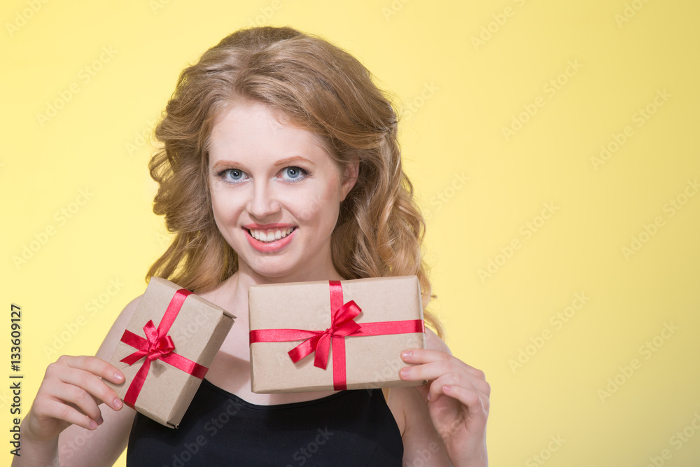 beautiful young woman with a large gift i beautiful young woman with a large gift i