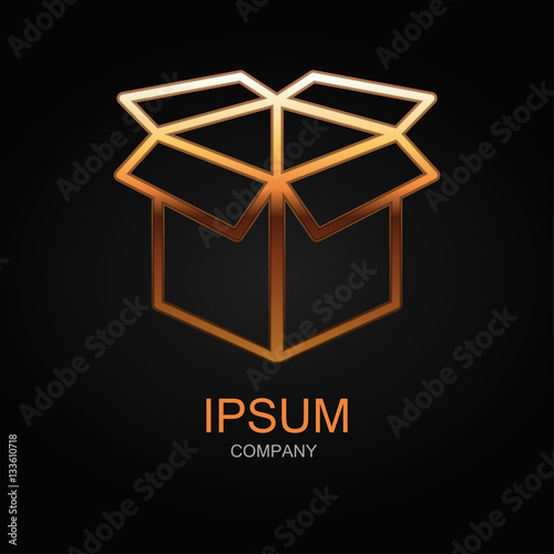 Box - vector icon.