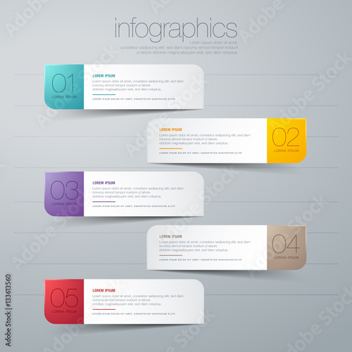 Moderne Vektor Darstellung Diagramme und Grafiken
