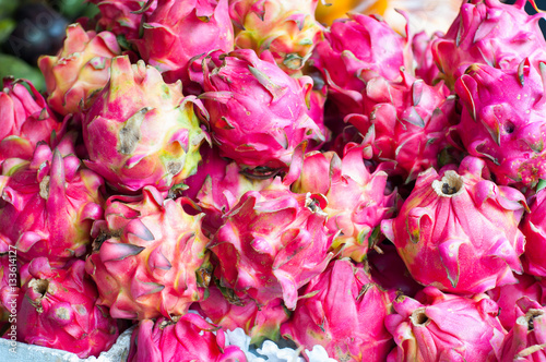 photo of fresh dragon fruit, you can use as a billboard market