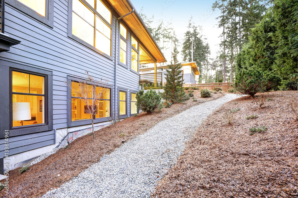 Luxurious new construction home in Bellevue, WA. Luxurious new construction home in Bellevue, WA.