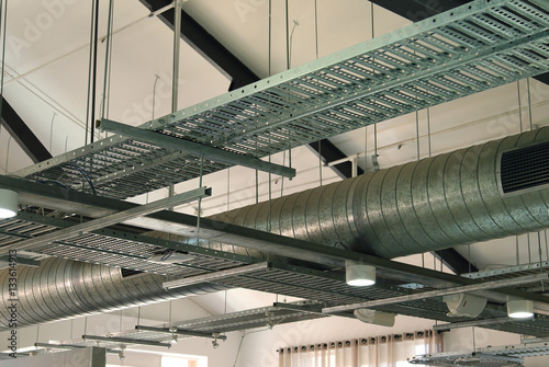 Photography Industrial interior in warehouse