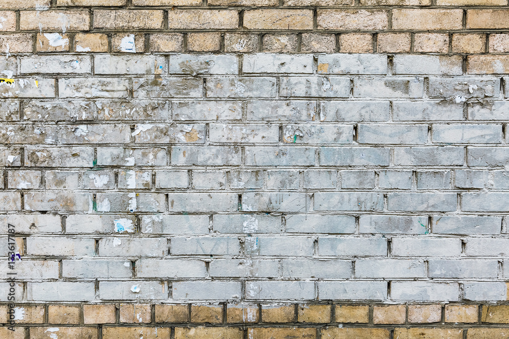 Obraz premium dirty brick wall pattern