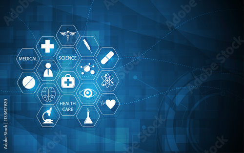 health care innovative concept background