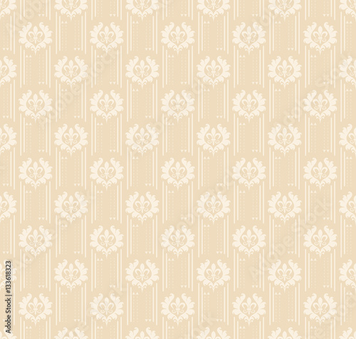 Seamless floral pattern for Wallpaper