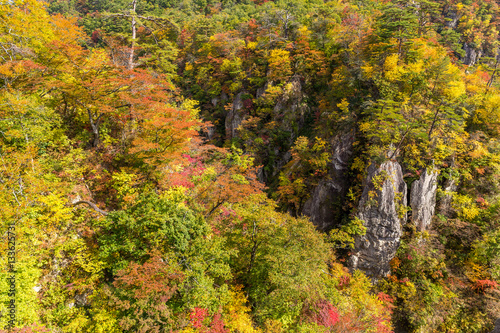 Naruko Gorge in autumn