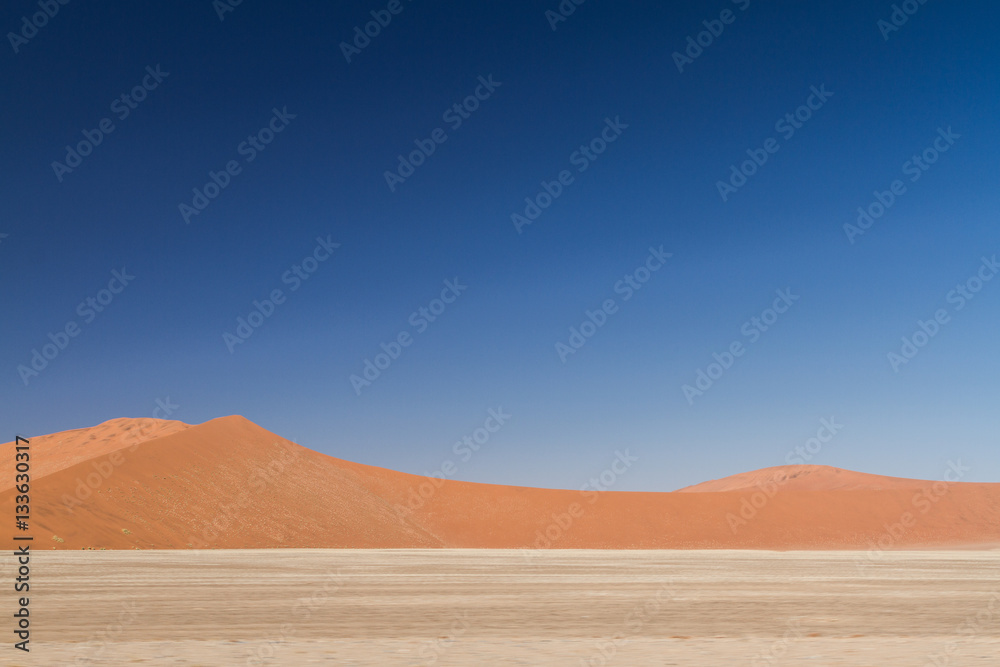 Sunrise dunes, Sossusvlei, Namib Desert, Namibia, Africa