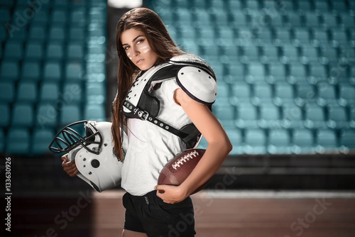 girl rugby player