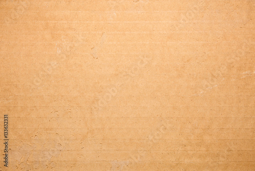Paper texture - brown paper sheet.
