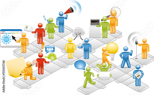Business Team Diagram