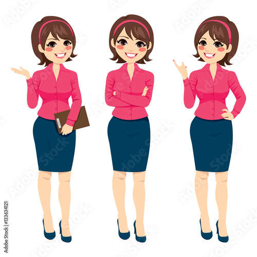 Three different full body i...