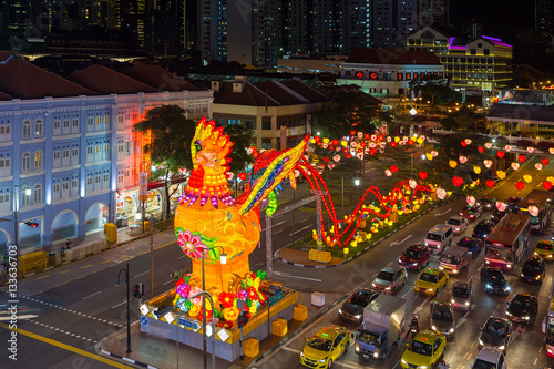 Photography Singapore Chinatown Chinese New Year 2017 Night Scene
