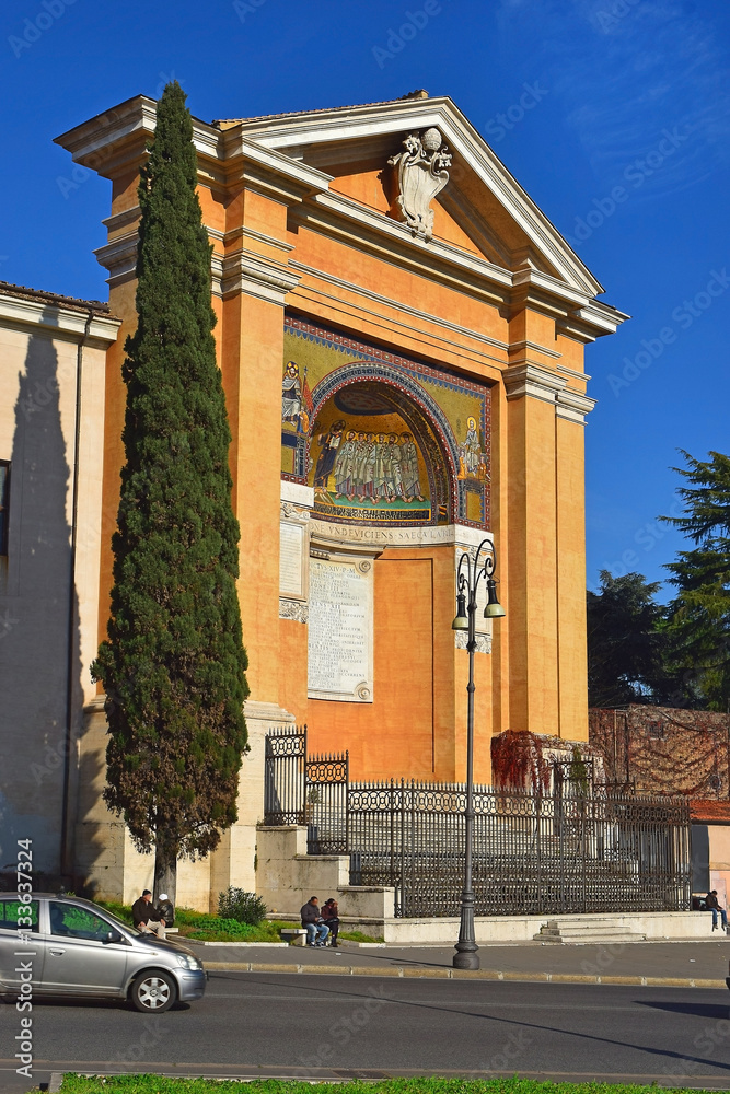 ancient Lateran Palace, Rome, Italy
