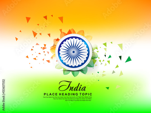 explode indian happy republic day background