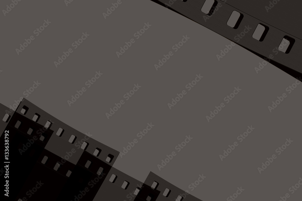 Fototapeta premium Modern film background