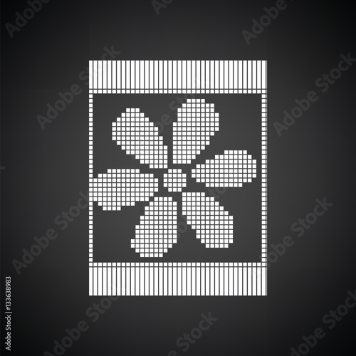 Sewing ornate scheme icon