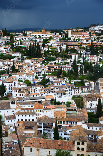 View of  Granada cityspace © JackF