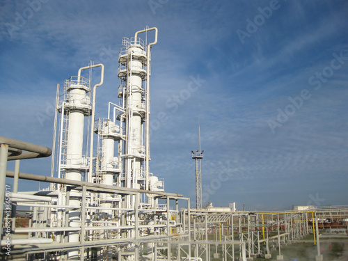 The oil refinery photo