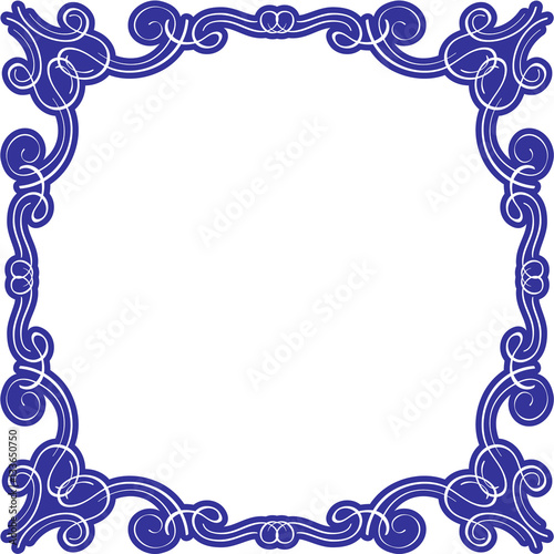 Victorian swirll splendid frame