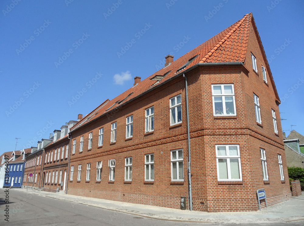 Traditional Style Bricked Buildings of Northern Europe, Denmark 