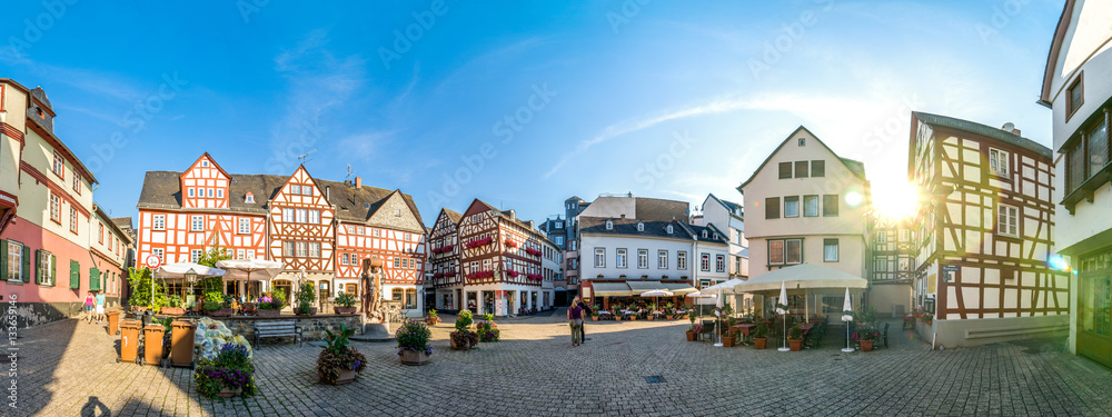 Naklejka premium Limburg an der Lahn, Altstadt 