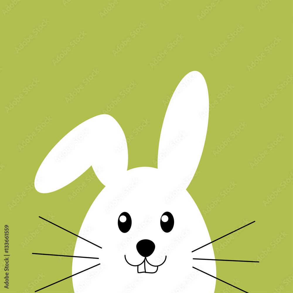 Fototapeta premium Osterhase - Vektor Grafik