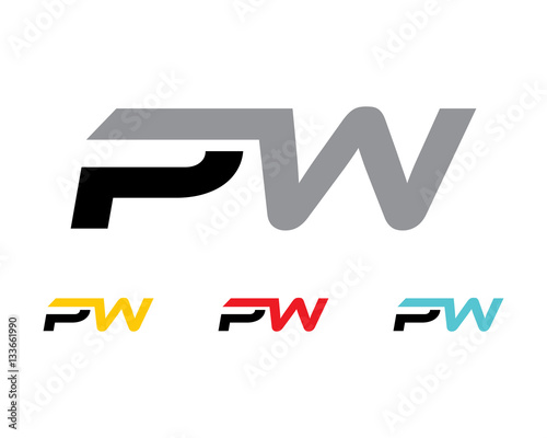 PW Letter Logo