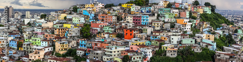Panorama view from Santa Ana hill, Guayaquil, Ecuador photo