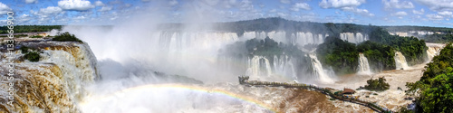Panorama Iguazu Falls, Argentina