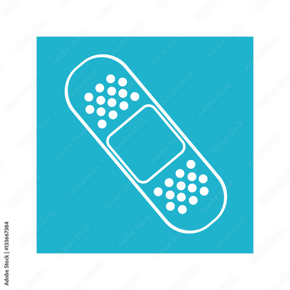 bandage medical isolated icon vector illustration design bandage medical isolated icon vector illustration design