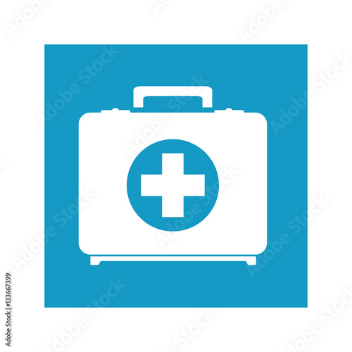 medical kit isolated icon vector illustration design