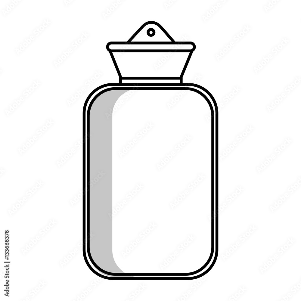 Medical water bottle icon vector illustration design Medical water bottle icon vector illustration design