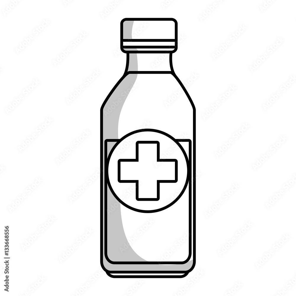 medicine bottle isolated icon vector illustration design medicine bottle isolated icon vector illustration design